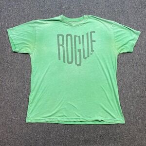 Rogue Fitness TShirt Sz XL Mens Green CrossFit Gym Athletic Training Graphic Tee